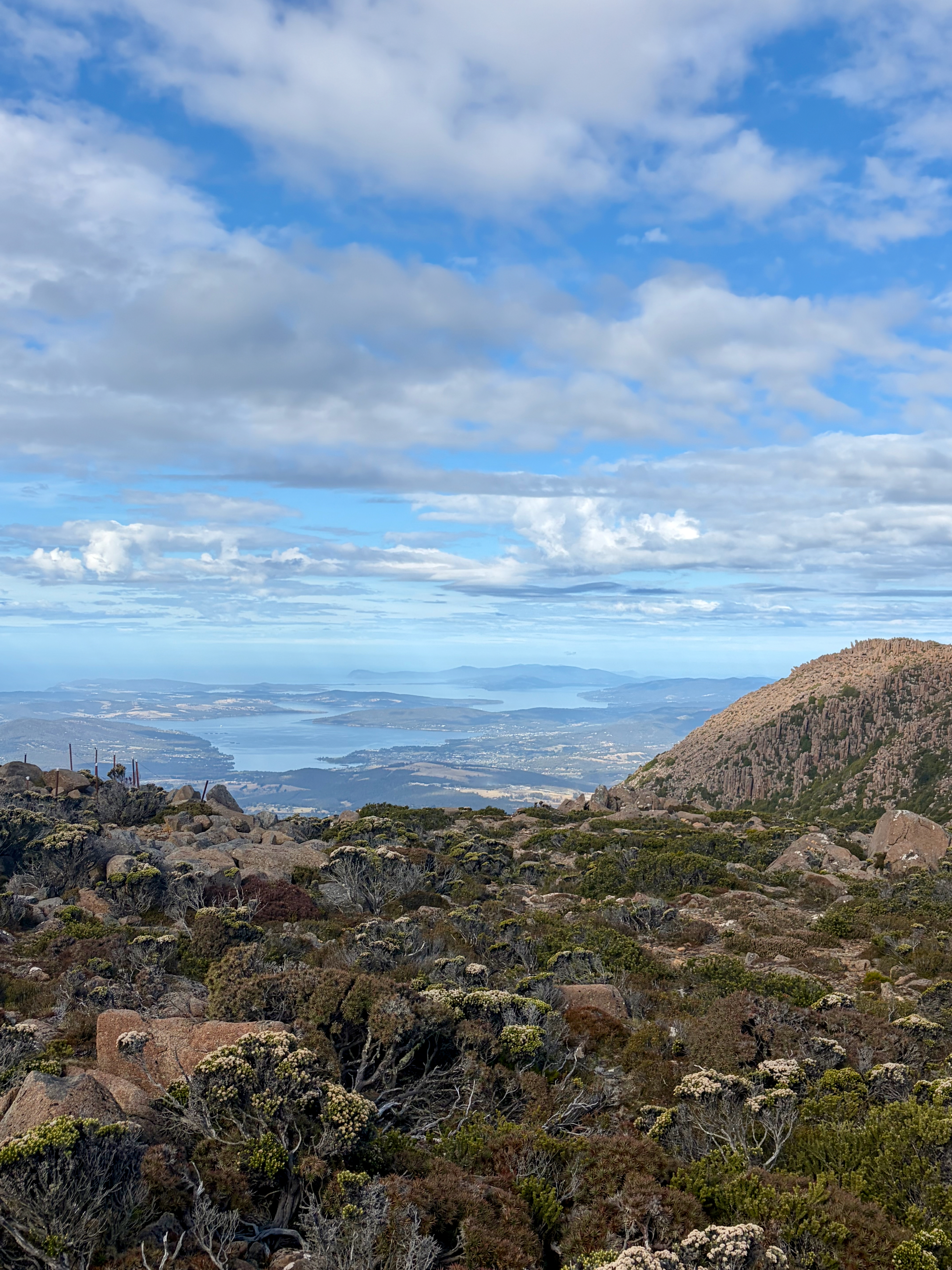 View from Mount Wellington